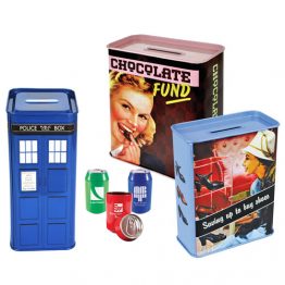 0125-Metal Coin Bank