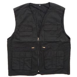 0504- Custom Black Vest