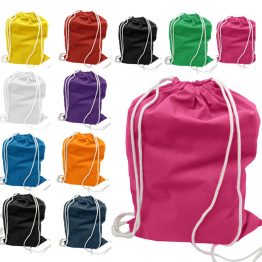 1105- Cotton Drawstring Bag