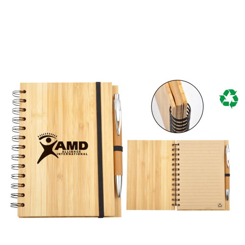 3902-ECO Bamboo Notebook