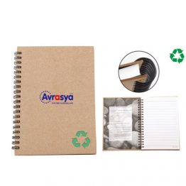 3907-Recycled Stone Paper Notebook