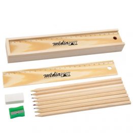 4009-Wooden Colourful Pencil Set