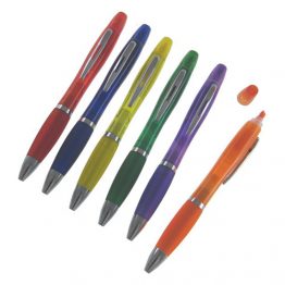 6306-Ball Pen with Highlighter 3