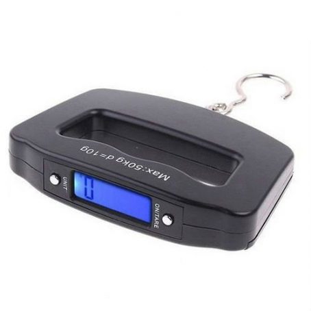 7709-Black Digital Luggage Scale