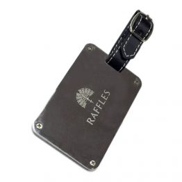 7802-Steel Luggage Tag