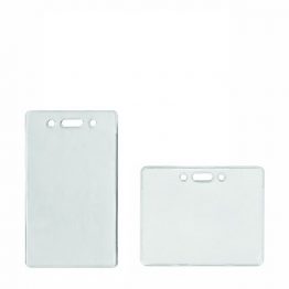 Soft Clear Plastic Pass Holder