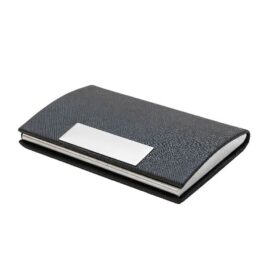 0302 - PU Metal Card Holder