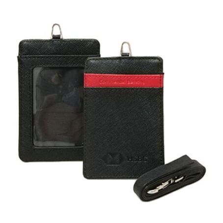 LEATHER PASS HOLDER