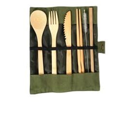 bamboo cutlery set