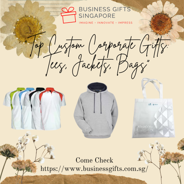 Elevate Your Corporate Gifting Game with Customizable Polo Tees, T-Shirts, Jackets, and Woven Bags