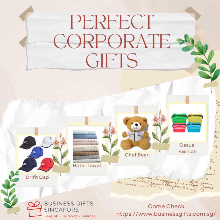 The Perfect Corporate Gifts: Lunch Boxes, Caps, Towels, and Plush Toys